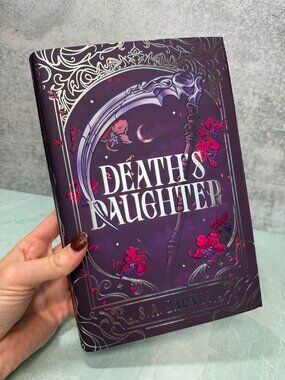 Fairyloot Death’s Daughter by S.A. Barnes Hardback